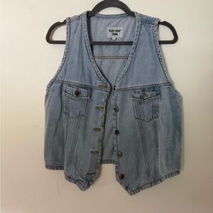 Velvet Heart Light Blue Denim Vest